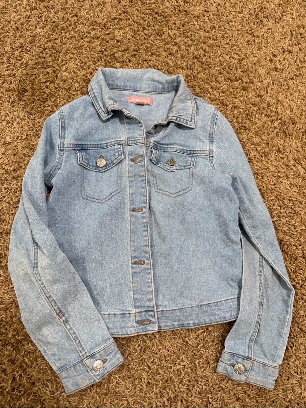 BCBG Light Blue Denim Jean Jacket
